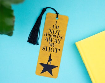 hamilton bookmarks etsy