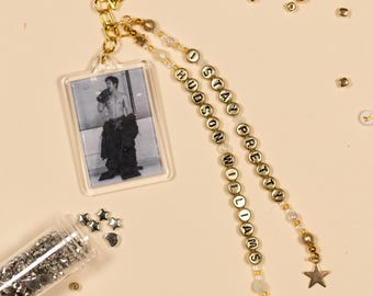 Heated Rivalry | Hudson Williams | Beaded Keychain | Photo Keyring
