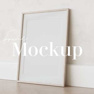 Frame Mockup, Styled Mockup Frame, Wooden Frame Mockup, Minimalist Frame Mockup, Boho Frame Mockup, Interior Mockup, Modern Artwork Mockup