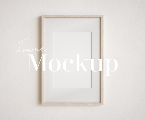 Vertical frame mockup, Modern wood mockup, Vertical mockup, Wooden mockup frame, Wood mock up, Digital Frame mockup, 2:3 Ratio, Wood frame
