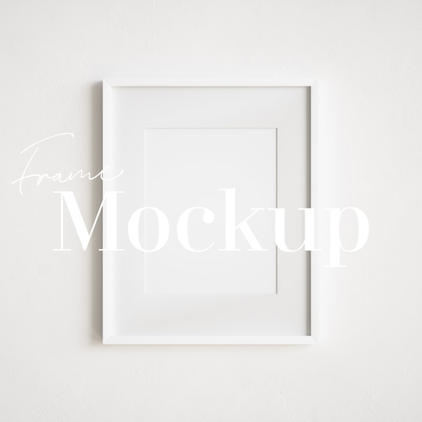 8x10 white frame mockup, 4x5 ratio mockup, frame mock up vertical, minimalist mockup frame, white frame, 4x5 8x10 12x15 16x20 24x30 inch