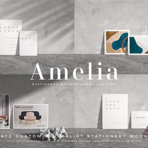 Briefpapier-Mockup, Szenenersteller, Kartenset-Mockup, 5x7-Mockup, gestaltetes Mockup, Hochzeitseinladung Mockup, modernes Mockup, Kunst Mockups, PSD