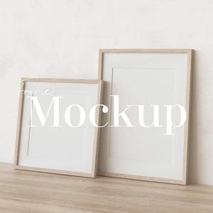 Frame Mockup, Wooden Frame Mockup, Boho Frame Mockup, Interior Mockup, Digital Frame, Artwork Mockup, Light Room Mockup, Poster Mockup