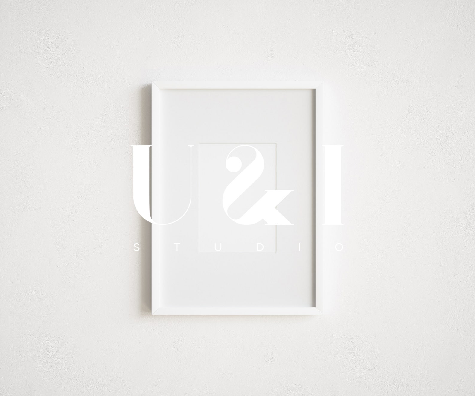 57 White Frame Mockup 5x7 Gallery Wall Mockup Wall art Etsy