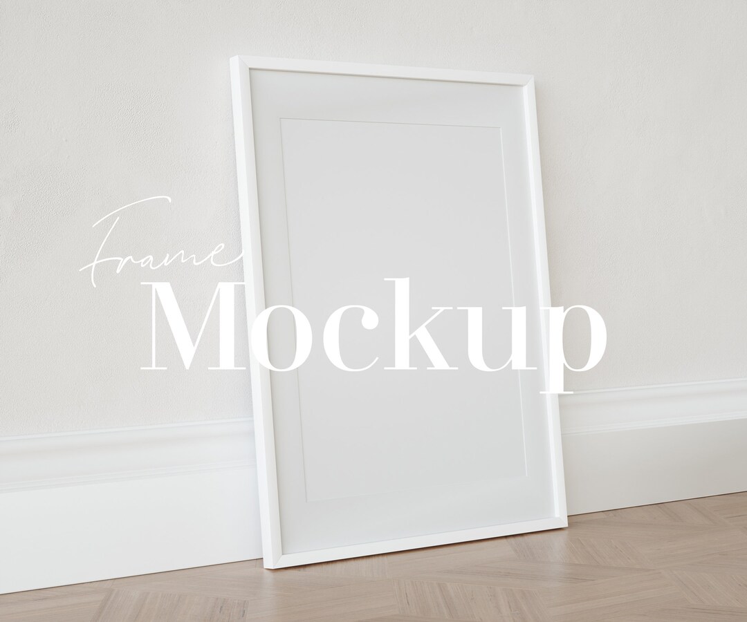 Frame Mockup, Mockup Frame, Modern Frame Mockup, White Frame Mockup