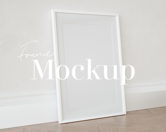 Frame Mockup, Mockup Frame, Modern Frame Mockup, White Frame Mockup, Interior Mockup, Digital Frame, Artwork Mockup, Styled Mockup, 3x4