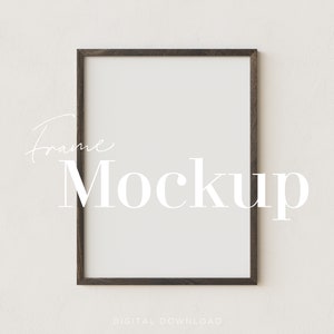 3:4 ratio, wooden frame, vertical frame mockup, frame wall, 12x16 18x24 portrait frame mockup, gallery wall frame mockup, dark wood, mockup