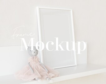 Frame Mockup, Nursery Mockup, Poster Mockup, Digital frame, Frame Mock Up, Frame Mockup Nursery, Frame Mockup Set, Baby Girl Frame Mockup