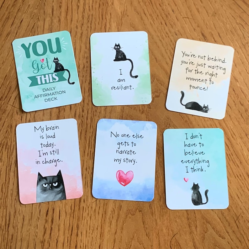 daily affirmation cards
