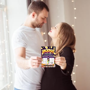 we're having baby lottery tickets