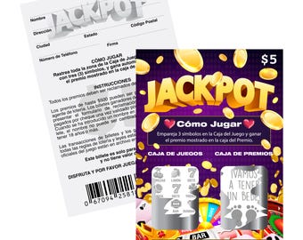 Anuncio de embarazo español - Anuncio de bebe - Anuncio de embarazo para abuelos - Pregancy loteria - Pregnancy scratch off cards