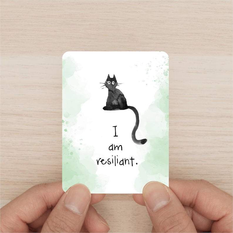 mental health affirmation cards