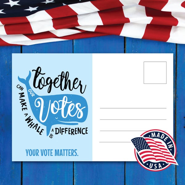 Voting Rights Postcards Postcards to Voters - Etsy