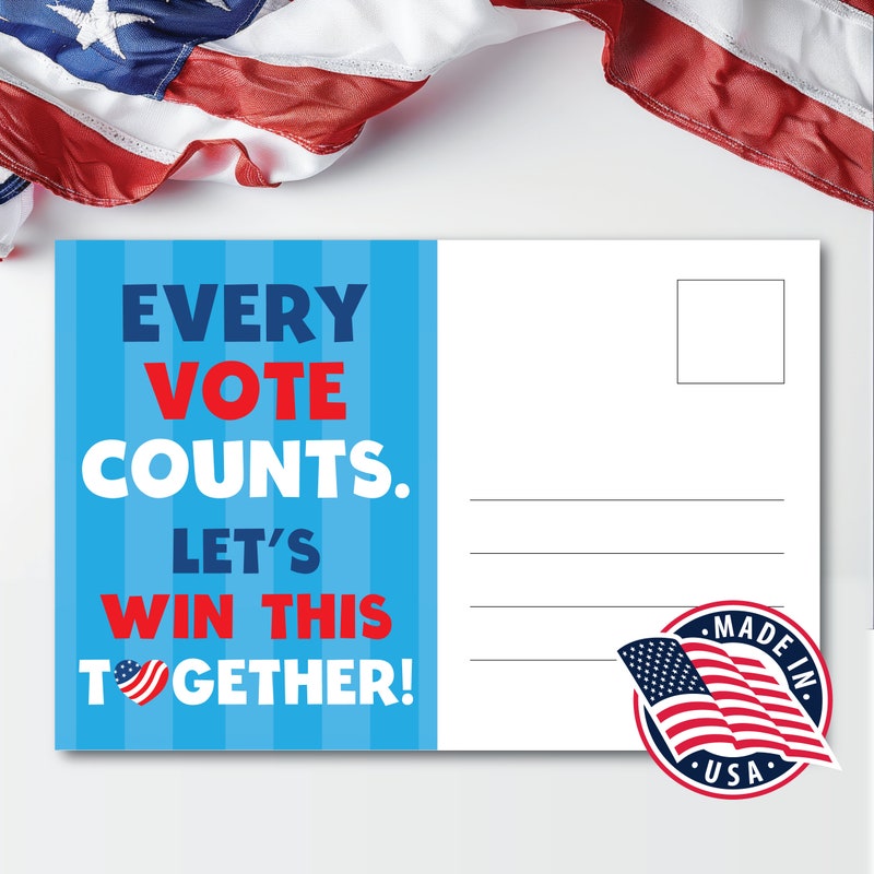 Postcards Democracy - Etsy UK