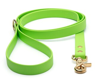 BioThane® Waterproof Dog Leash - Lime