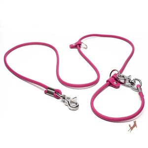 Waterproof BioThane®  Rolled Hands Free Dog Leash