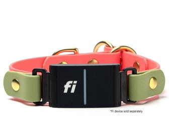Fi Series 3/3+ Compatible - BioThane® Waterproof Slip Collar