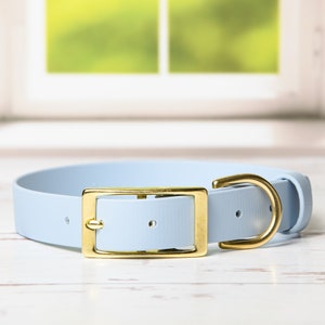 BioThane® Waterproof Buckle Dog Collar - Pastel Blue