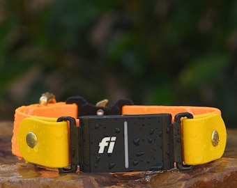 Fi Series 3 Compatible - BioThane® Waterproof Fixed Quick Release Collar