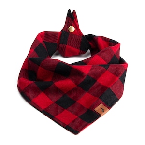 Dog Bandana - Buffalo Check