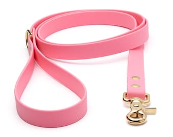 BioThane® Waterproof Dog Leash - Pastel Pink
