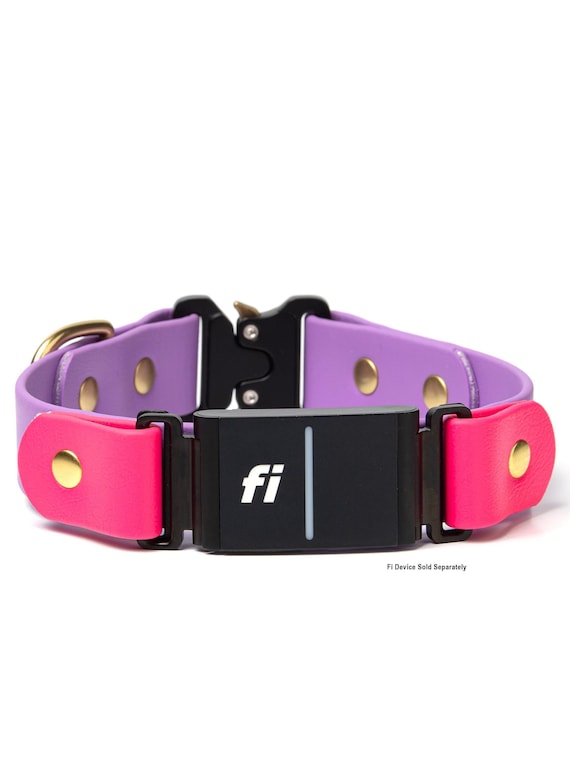 Fi Series 3 Compatible - BioThane® Waterproof Fixed Quick Release Collar
