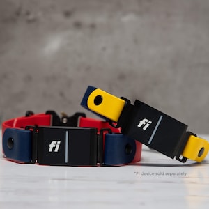 Fi Series 3 Compatible - BioThane® Waterproof Fixed Quick Release Collar