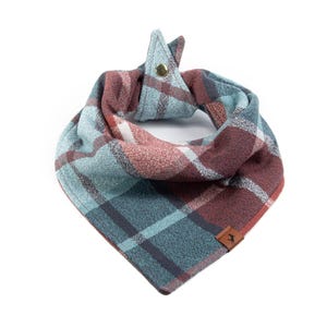 Dog Bandana - Dusty Rose Plaid