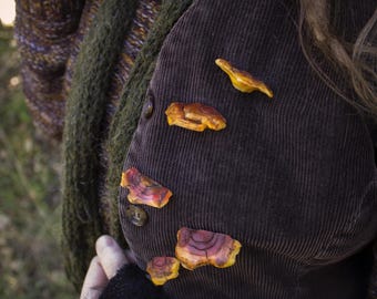 Little shelf fungi - mushroom,hobbitcore,goblincore,cottagecorefashion,autumn,fallvibes,forestfairyfashion,pin,fantasy,cozyfashion,cozy