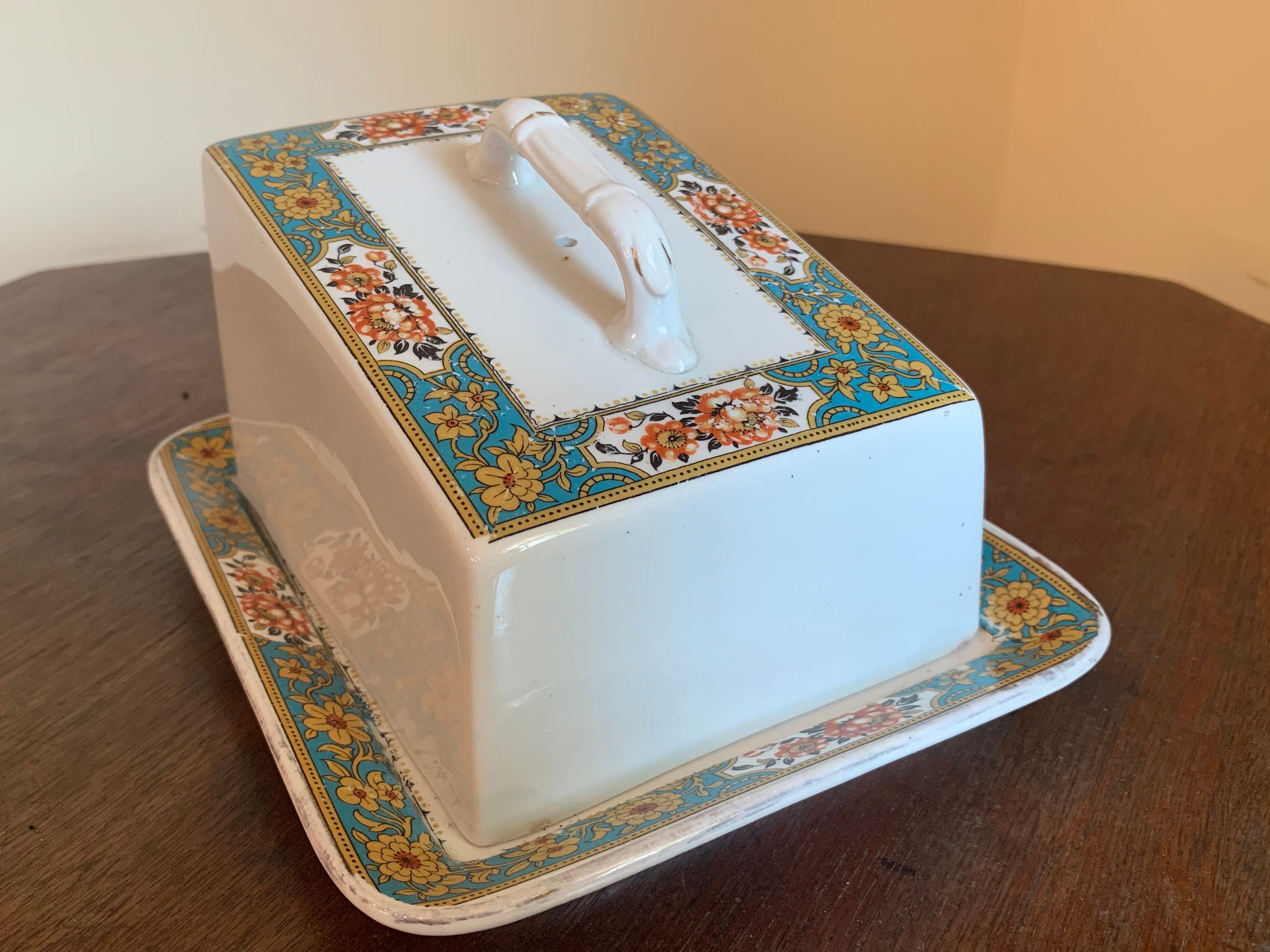 Butter Dish Royal Winton Stoke on Trent England Etsy