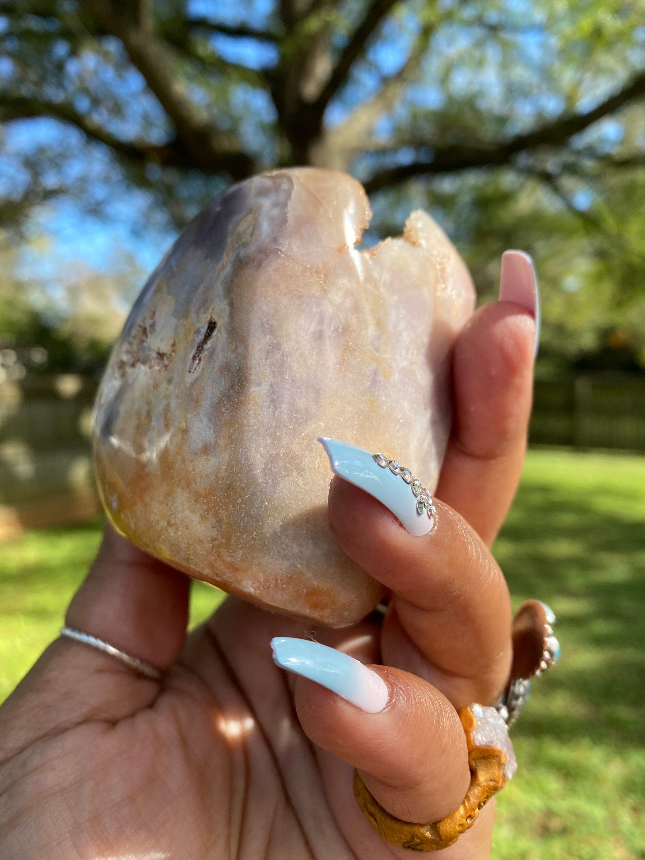 ピンク アメジスト & ドゥルージー フリーフォーム、自立型、ピンク