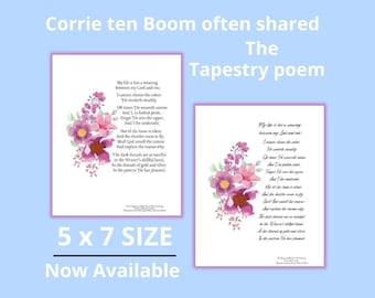 The Tapestry Poem That Was Often Read by Corrie Ten Boom - Etsy