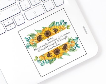 Printable Sticker about Worry, PNG JPEG instant download