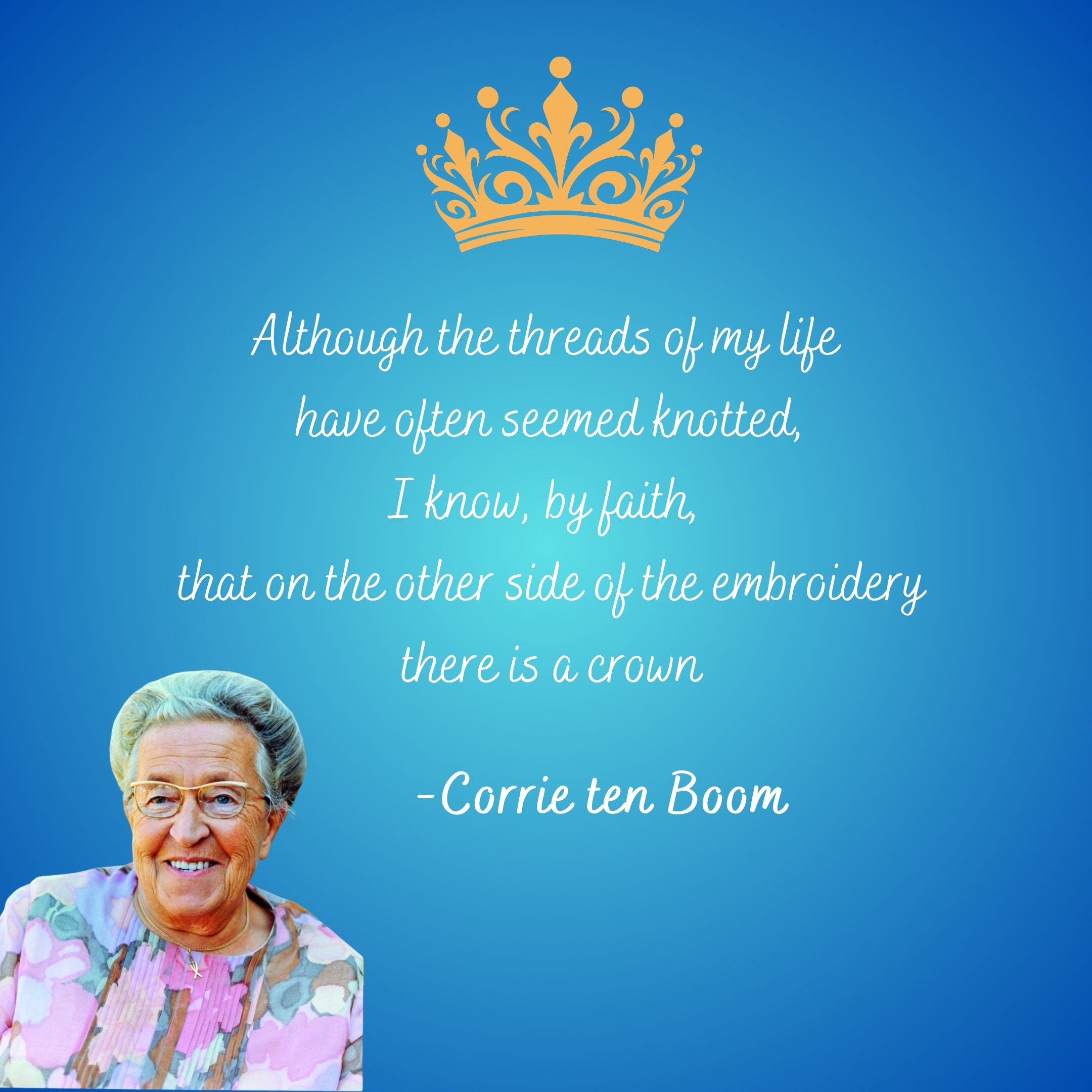 Corrie Ten Boom Quote Printable - Etsy