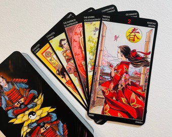 Manga Tarot 78 Cards Deck,Tarot,Tarot Deck,Tarot Cards,Tarot Cards Deck,Tarot Love,Tarot for Beginners,Unique Tarot,Tarot Gifts,Oracle Cards