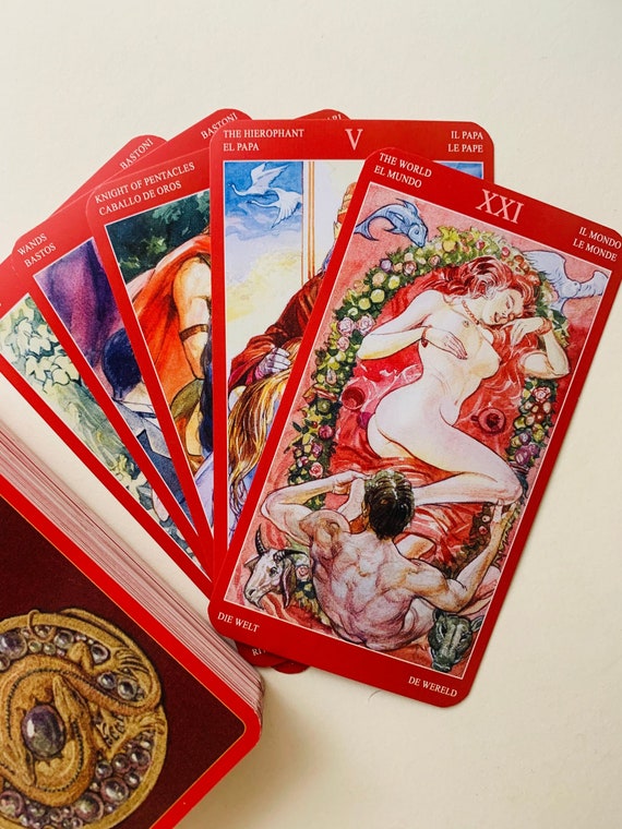 Tarot of Sexual Magic 78 Cards Deck,Tarot,Tarot Cards,Tarot Deck,Tarot Card Deck,Tarot Deck 78 Cards,Tarot Gifts,Erotic Tarot,Oracele Cards