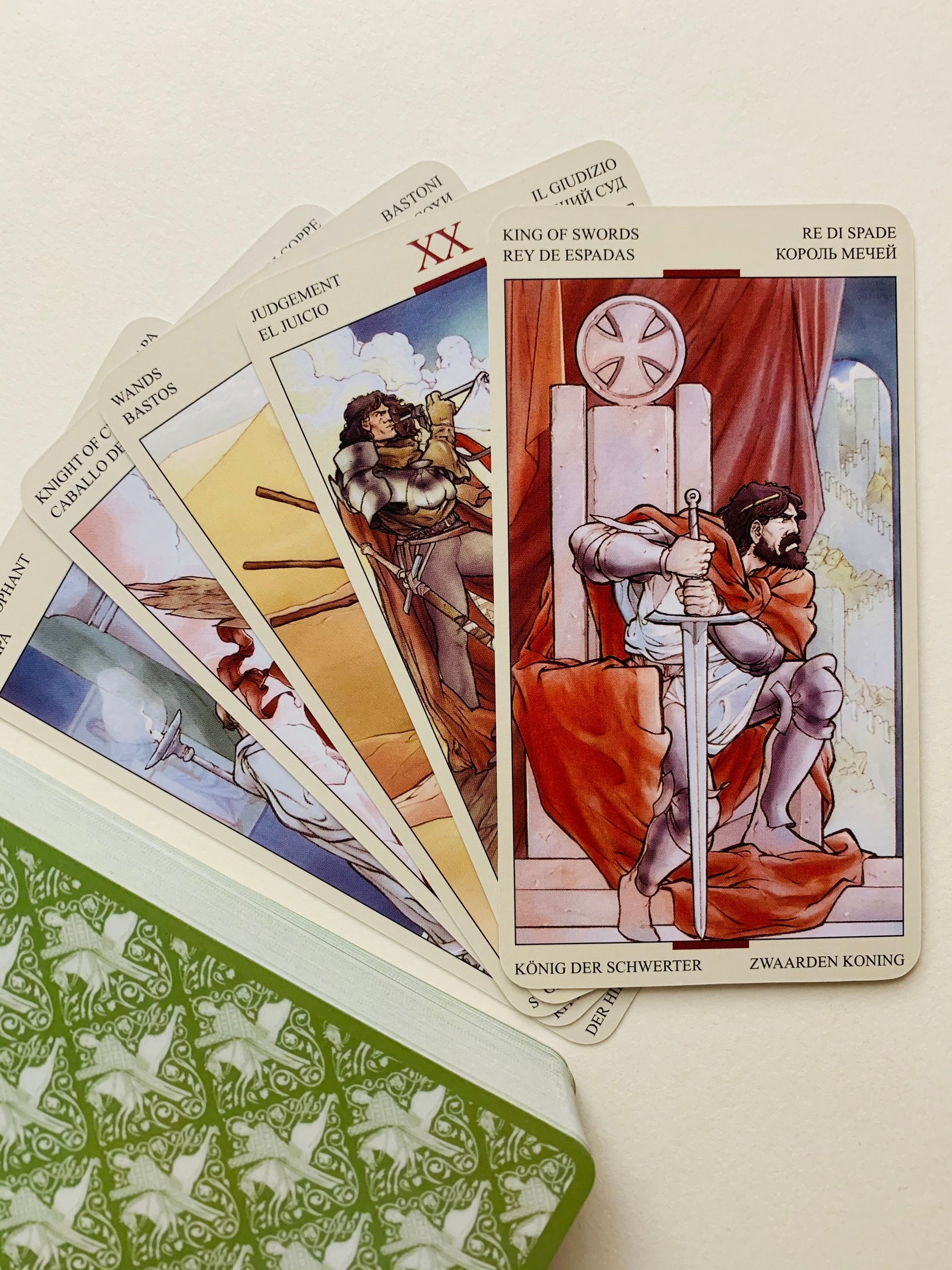 Free Grail Tarot: A Templar Vision Tarot Reading and Journal - Ask the Cards
