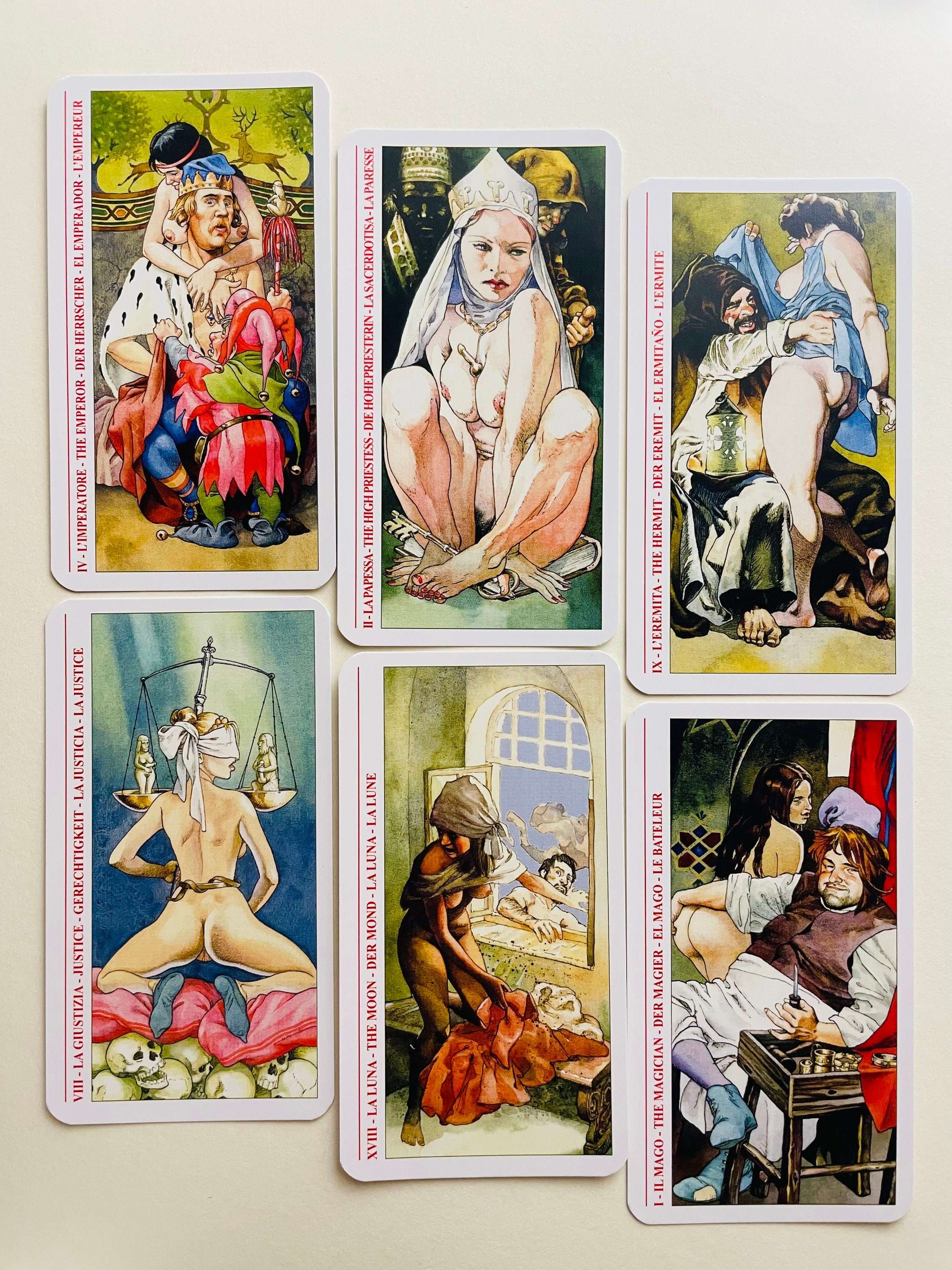 Decameron Tarot 78 Cards Deckerotic Tarot Deckerotic Tarot - Etsy Israel