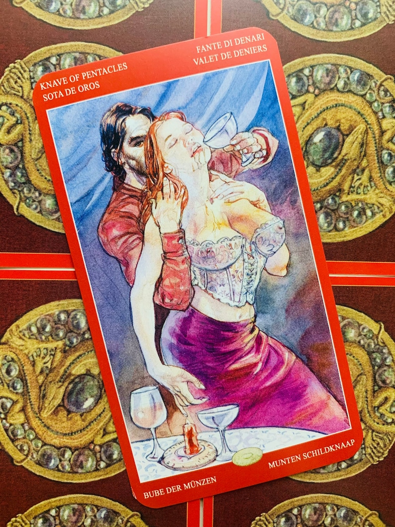Tarot of Sexual Magic 78 Cards Decktarottarot Cardstarot | Etsy