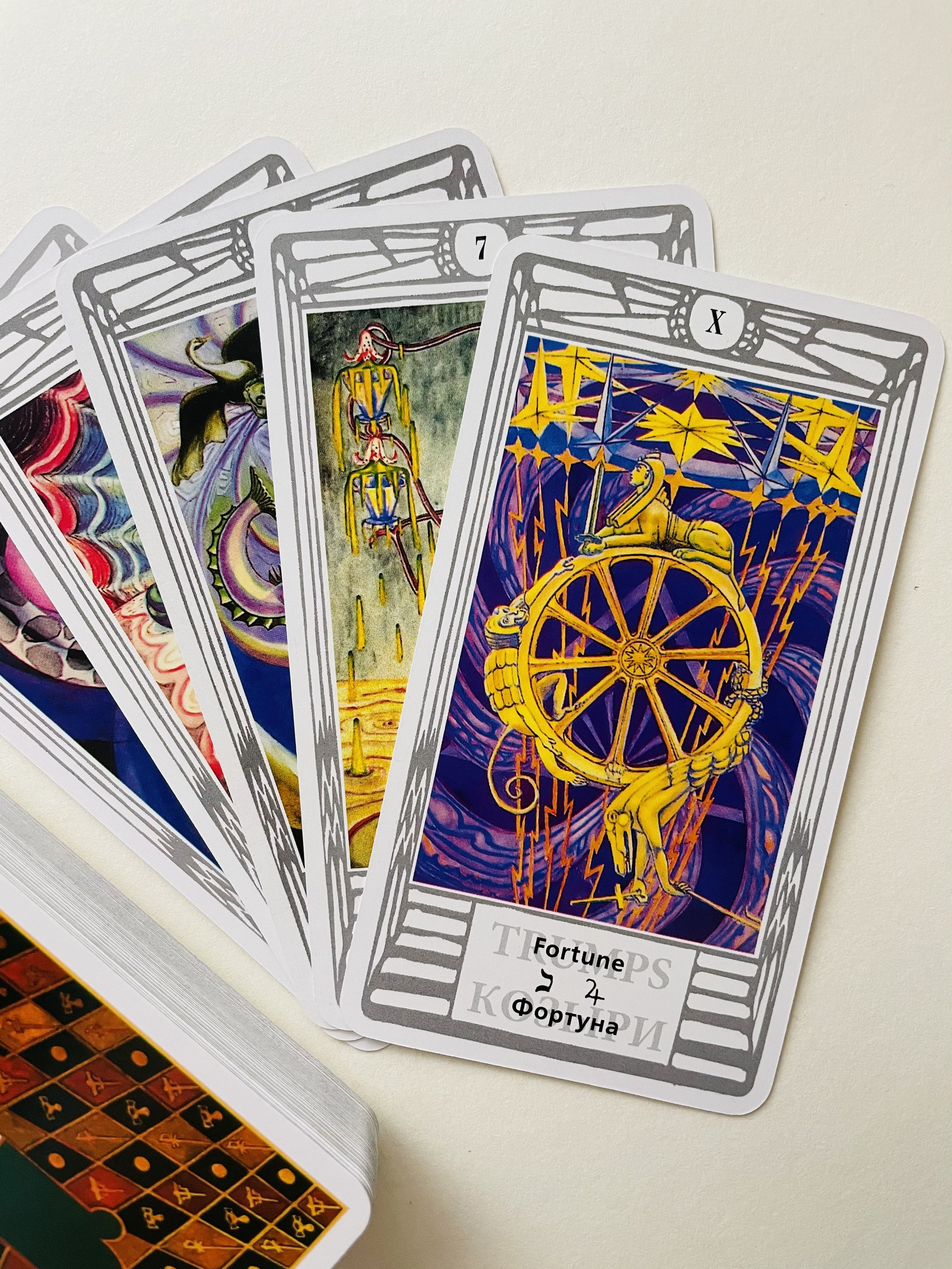 Thoth Tarot Major Arcana