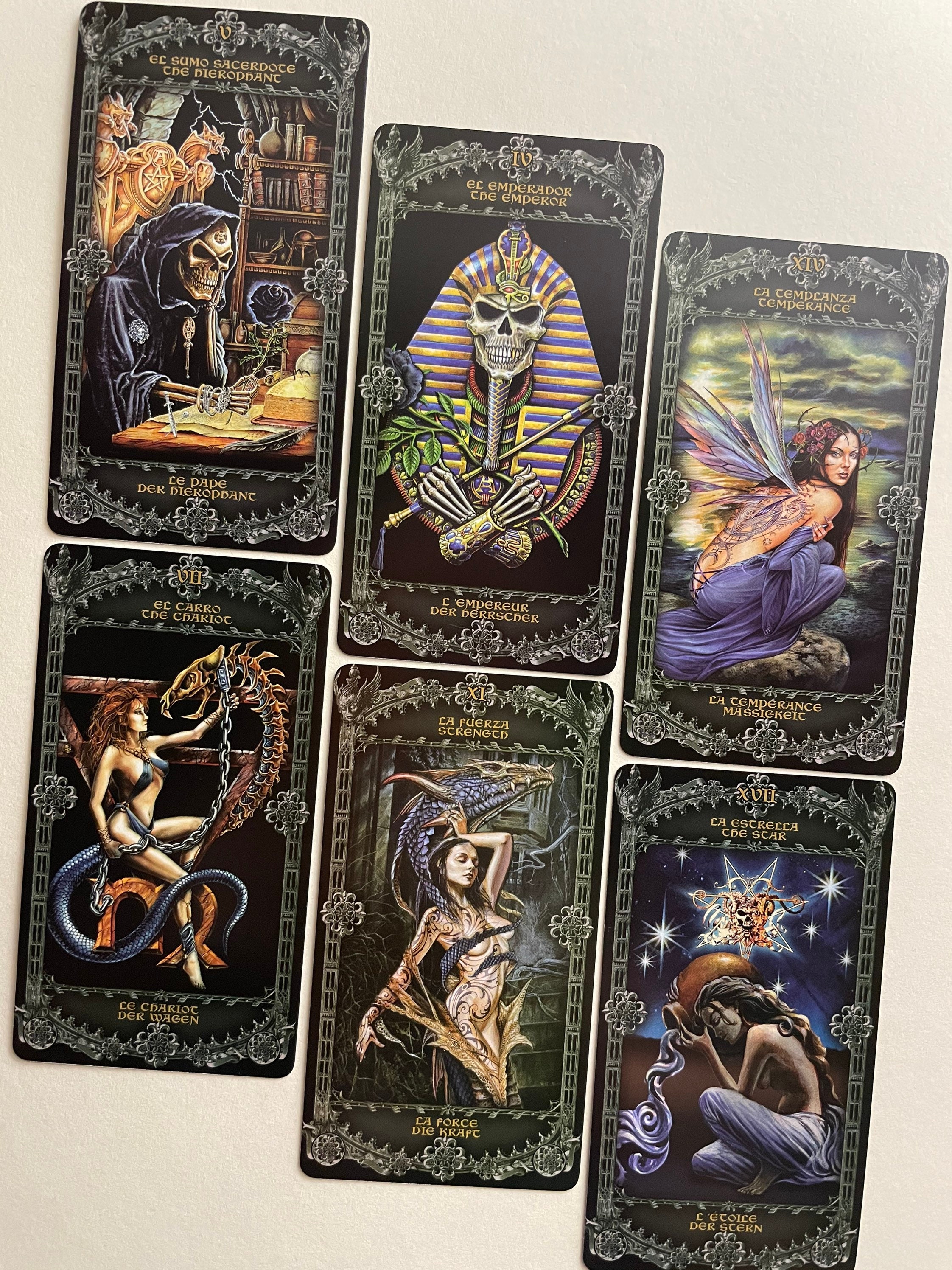 Alchemy 1977 England Tarot 78 Cards DeckTarot Deck 78 Etsy