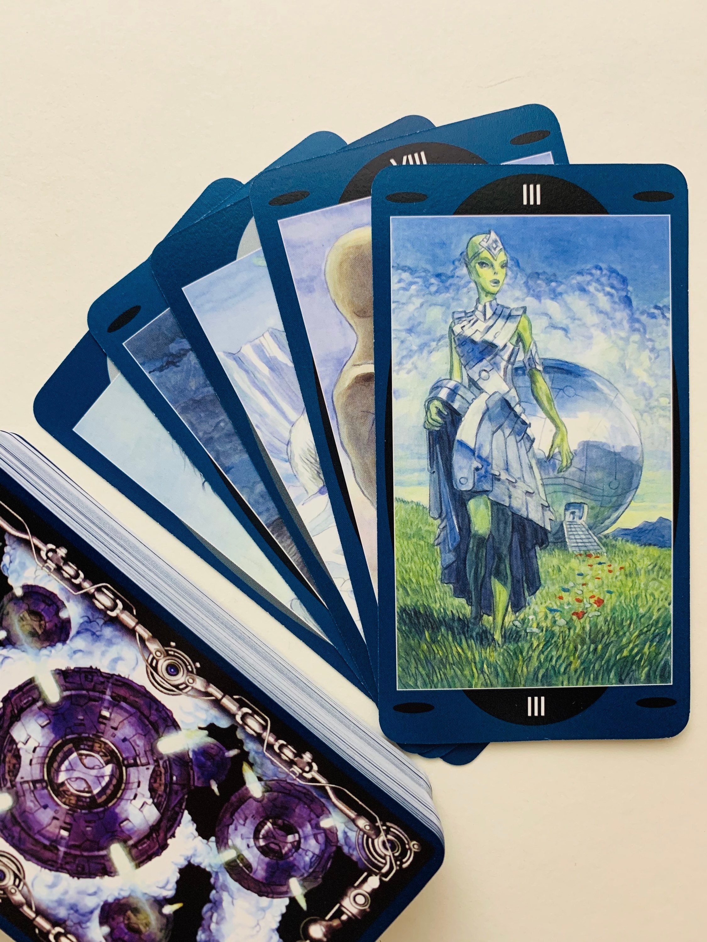 UFO Tarot 78 Cards Deck,Tarot,Tarot Deck,Tarot Card Deck,Tarot Deck 7…