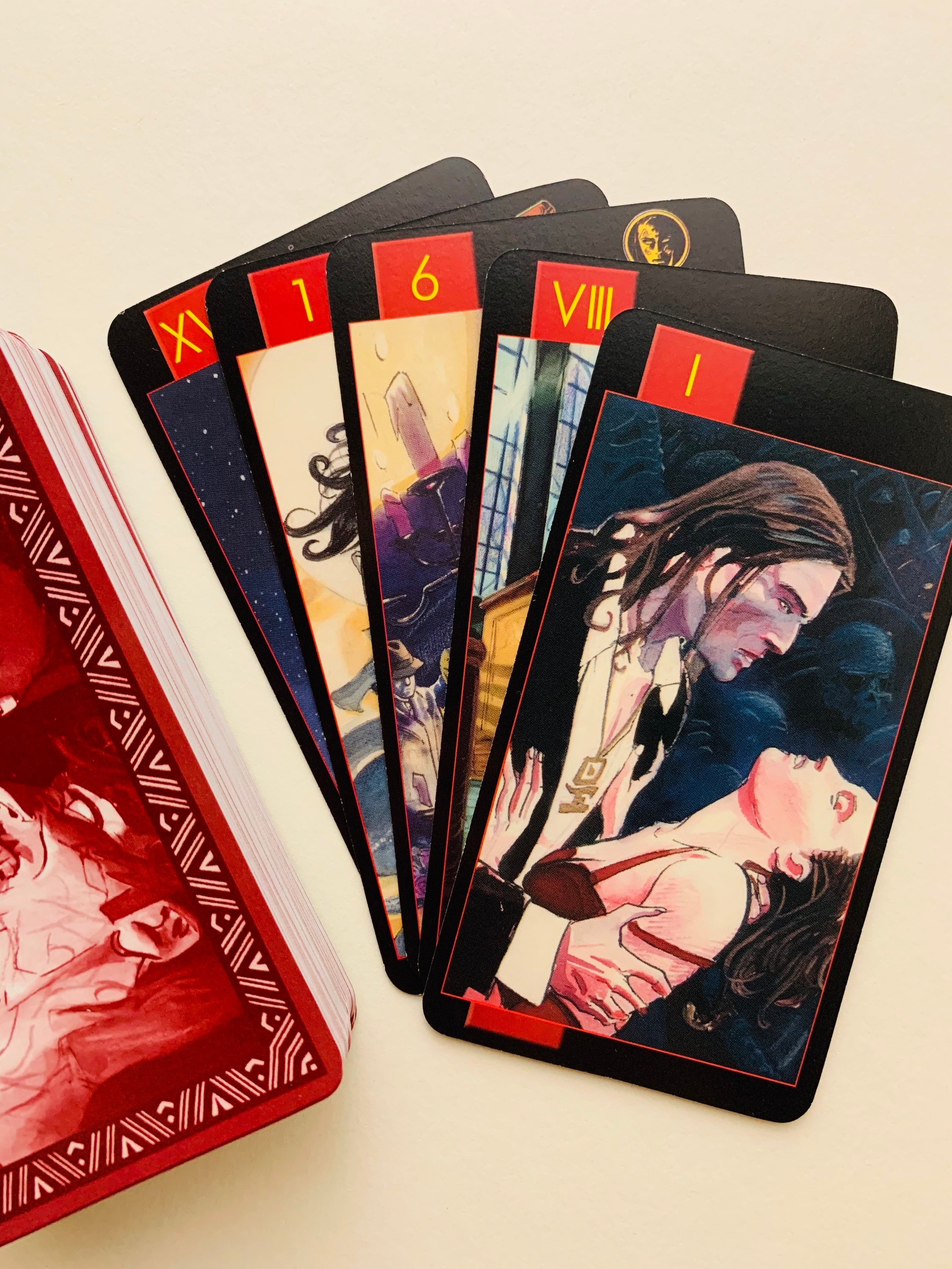 Tarot of Gothic Vampires 78 Cards DeckTarotTarot DeckTarot Etsy