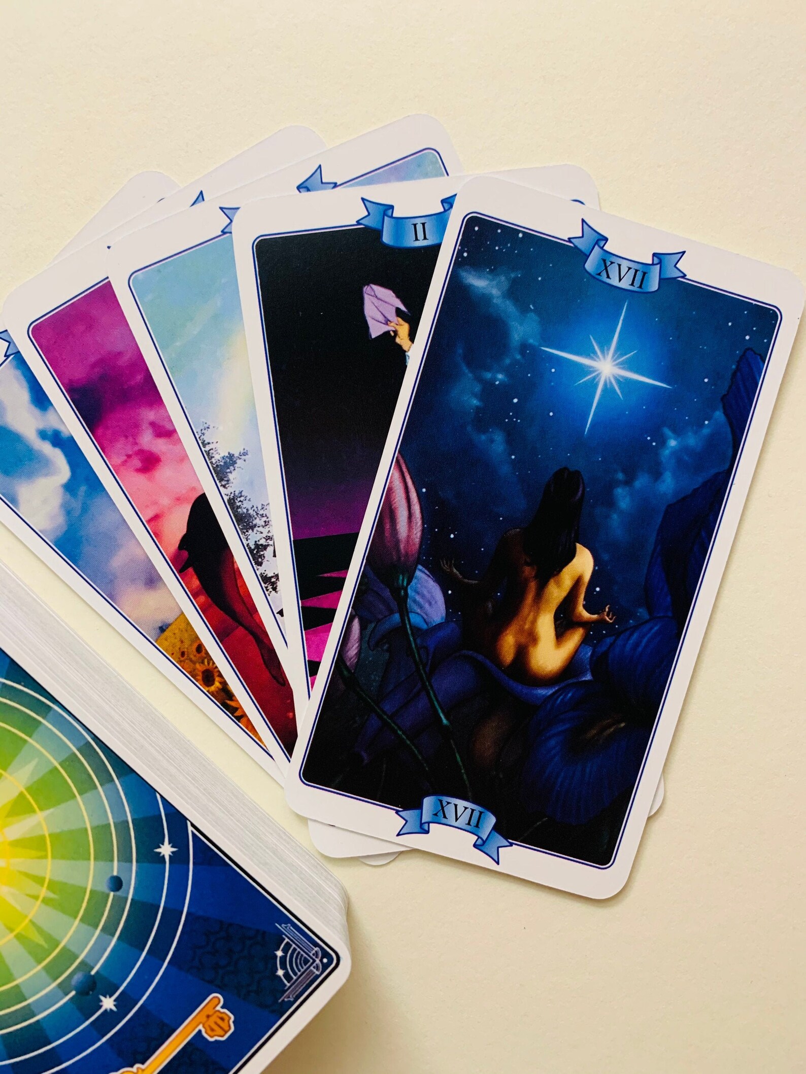Law of Attraction Tarot 78 Cards Decktarottarot Decktarot Etsy