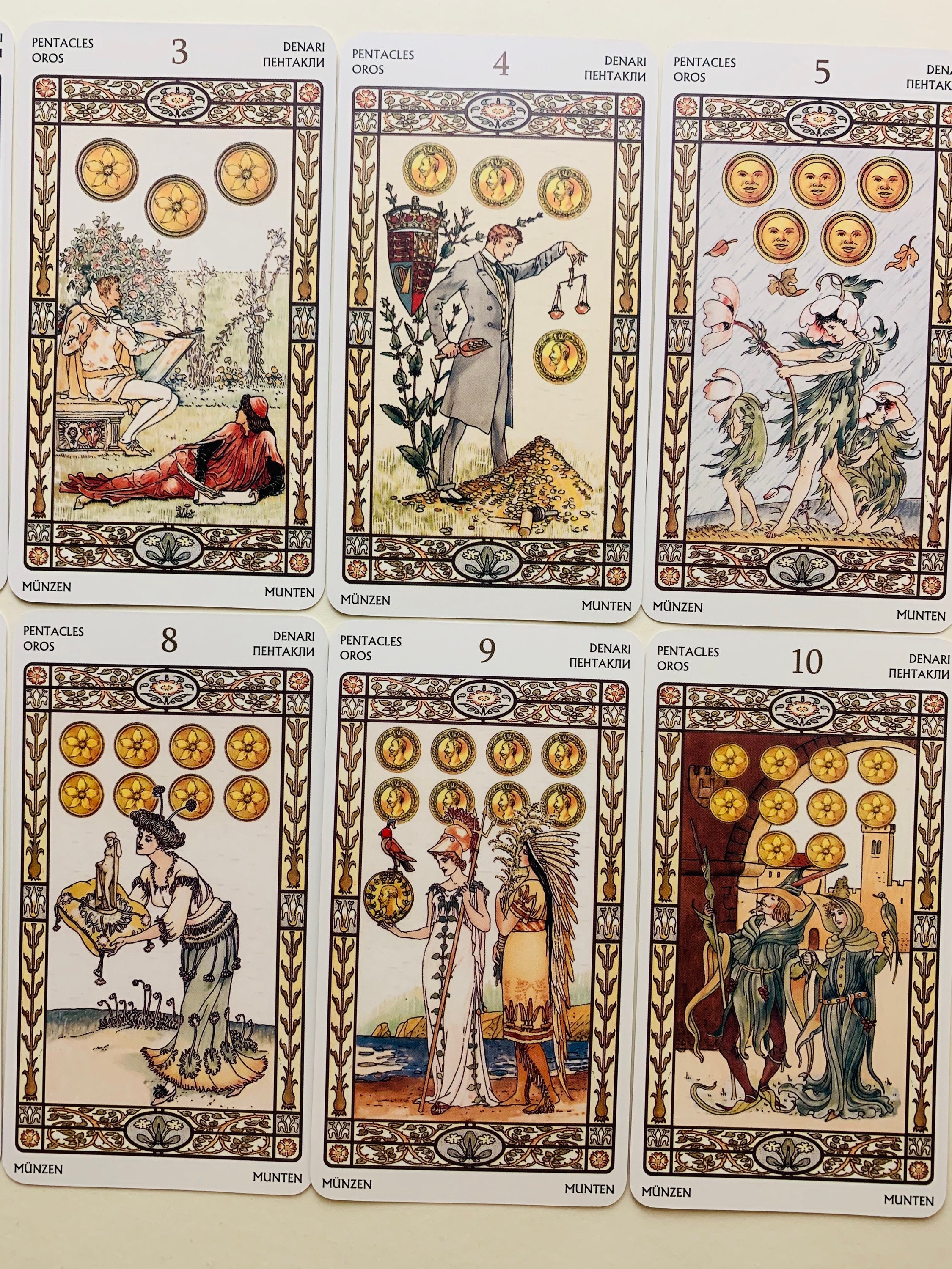 Harmonie Tarot 78 Karten Deck Tarot Tarot Deck Tarot Etsy