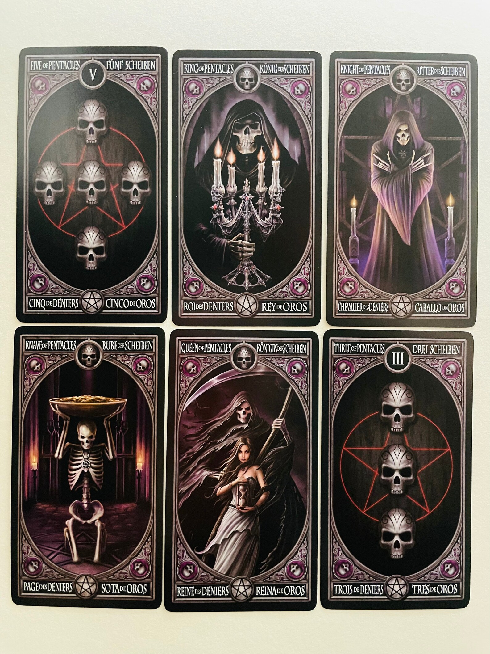 Anne Stokes Gothic Tarot 78 Cards Deck Tarot Deck 78 Etsy