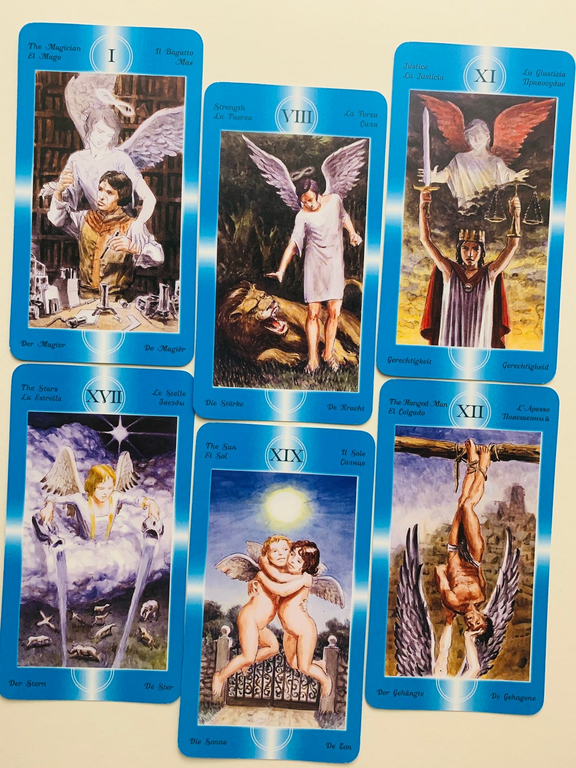 Tarot of the Angels 78 Cards DeckTarotTarot Card DeckTarot Etsy