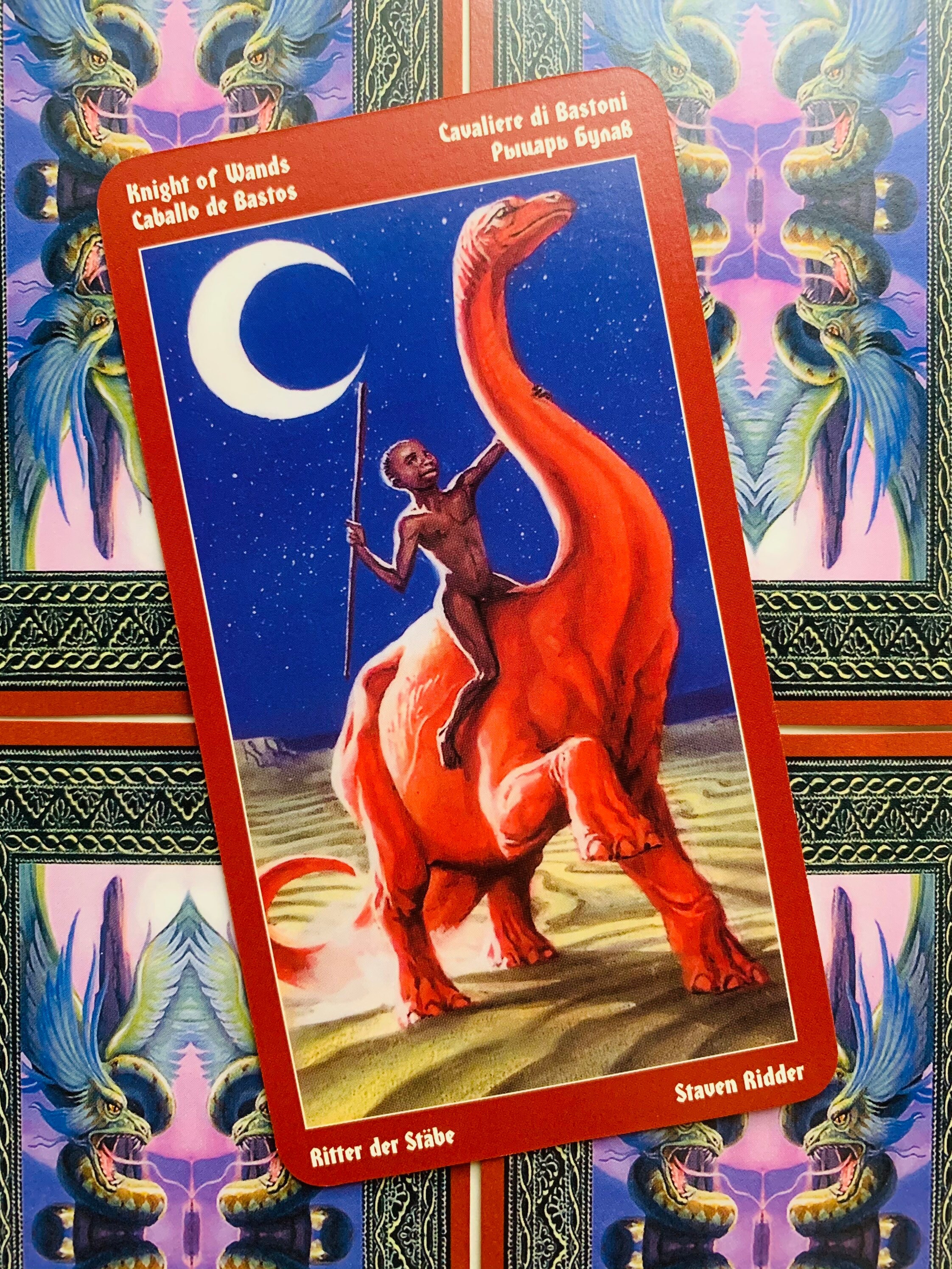 Dragons Tarot  High Quality 78 Cards карты Таро Драконов  Russian made in EU! 