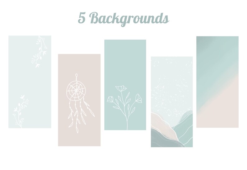 Turquoise and Blush App Icons 350 App Covers for Iphone Home Screen IOS 14 Boho Pastel Aesthetic Apps Soft Pastel Themed Icon Pack