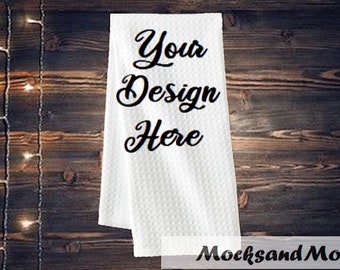 Waffle Weave Towel Etsy